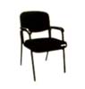 Silla negra sala de estar